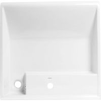 Раковина Кировит Престиж 60 на стиральную машину Белая арт-Вн Крв73 — фото 3, Раковины на стиральную машину