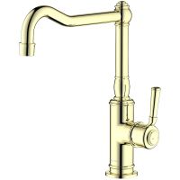 Смеситель для кухни Aquatek Классик Полированное золото арт-AQ1580PG — фото 1, Смесители для кухни
