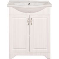 Тумба под раковину Style Line Олеандр 2 Люкс 65 Рельеф пастель арт-ЛС-00000199 — фото 2, Тумбы под раковину