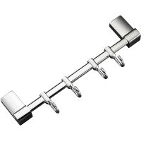 Вешалка для полотенец Frap F18 Хром арт-F1815-4 — фото 1, Крючки для полотенец