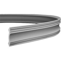 Карниз гибкий Европласт 1.50.113 2000x84x80 мм арт-1.50.113 (гибкий) — фото 1, Карнизы