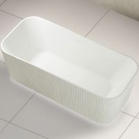 Ванна из искусственного камня Abber Stein 170x75 без гидромассажа арт-AS9663 — фото 2, Ванны из искусственного камня