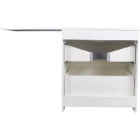 Тумба под раковину Style Line Даллас Люкс Plus 140 L Белая арт-СС-00002385 — фото 6, Тумбы под раковину