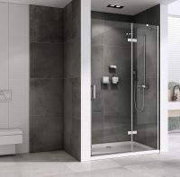 Товар: Душевая дверь Abber Zart 90 профиль Хром стекло прозрачное арт-AG08090 - фото 1 Душевая дверь Abber Zart 90 профиль Хром стекло прозрачное арт-AG08090 — фото 1, Распашные душевые двери