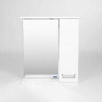 Товар: Зеркало со шкафом VIANT Вена 60 R Белое арт-VVEN60-ZSHR - фото 2 Зеркало со шкафом VIANT Вена 60 R Белое арт-VVEN60-ZSHR — фото 2, Зеркальные шкафы в ванную