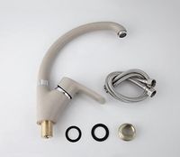 Смеситель для кухни Frap Светло-бежевый арт-F4166-10 — фото 6, Смесители для кухни