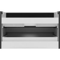 Тумба под раковину Aquanet Вега 2.0 80 подвесная Черная матовая арт-337955 — фото 13, Тумбы под раковину