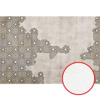 Фреска Ortograf Splendo 31734 Фактура бархат FX Флизелин (4*2,7) Серый, Орнамент/Штукатурка арт-31734 (бархат FX) — фото 1, Фрески