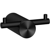 Товар: Двойной крючок Raiber Graceful Черный матовый арт-RPB-80005 - фото 1 Двойной крючок Raiber Graceful Черный матовый арт-RPB-80005 — фото 1, Крючки для полотенец