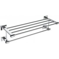 Полка для полотенец CeramaLux Gamma Хром арт-12310 — фото 1, Полки для полотенец