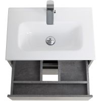Тумба под раковину BelBagno Kraft 70 подвесная Cemento Grigio арт-KRAFT 39-700/390-2C-SO-CG — фото 5, Тумбы под раковину
