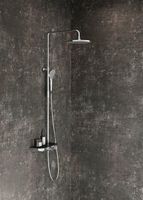 Товар: Душевая система Ravak Termo 300 TE 094.02/150 с термостатом Хром Черная арт-X070162 - фото 3 Душевая система Ravak Termo 300 TE 094.02/150 с термостатом Хром Черная арт-X070162 — фото 3, Душевые стойки