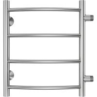 Водяной полотенцесушитель Terminus Классик П4 400х500 бп320 Хром, боковое подключение, G 1" НР арт-4670078530189 — фото 2, Водяные полотенцесушители