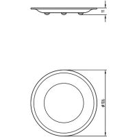 Мыльница Migliore Fortis Хром арт-29741 — фото 3, Мыльницы