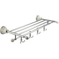 Полка для полотенец Migliore Provance Хром арт-17667 — фото 1, Полки для полотенец