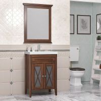 Зеркало Opadiris Палермо 60 Светлый орех арт-00-00006725 — фото 2, Зеркала в ванную комнату