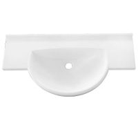 Раковина Эстет Куба 90 Белая арт-ФР-00000783 — фото 2, Раковины встраиваемые сверху