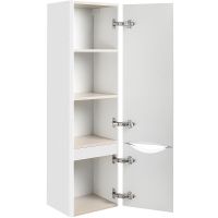 Шкаф пенал Runo Тоскана 35 подвесной Белый арт-00-00001418 — фото 2, Пеналы для ванной комнаты