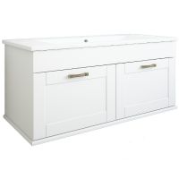 Товар: Тумба с раковиной Sanflor Ванесса 95 подвесная Белая арт-С15327 - фото 2 Тумба с раковиной Sanflor Ванесса 95 подвесная Белая арт-С15327 — фото 2, Тумбы с раковиной