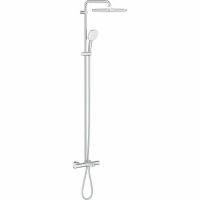 Товар: Душевая система Grohe Tempesta Cube 250 с термостатом Хром арт-26691001 - фото 2 Душевая система Grohe Tempesta Cube 250 с термостатом Хром арт-26691001 — фото 2, Душевые стойки