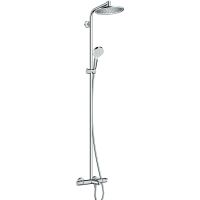 Товар: Душевая система Hansgrohe Crometta S с термостатом Хром арт-27320000 - фото 1 Душевая система Hansgrohe Crometta S с термостатом Хром арт-27320000 — фото 1, Душевые стойки