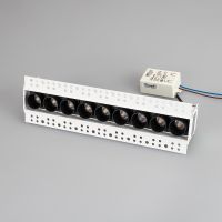 Встраиваемый светильник Arlight Orient Черный Белый арт-032226 — фото 4, Точечные светильники