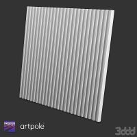 Гипсовая 3д панель Artpole ArchiMed-1 конструктор 600x600 мм арт-D-0011-1 — фото 2, Гипсовые 3Д панели