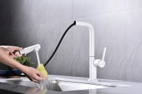 Смеситель для кухни Paulmark Neo Белый матовый арт-Ne214419-431 — фото 8, Смесители для кухни