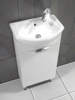 Тумба под раковину Vigo CaIlao 40 Белая арт-tn.CAL.AZO.40.1D — фото 3, Тумбы под раковину