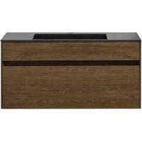 Тумба под раковину Vincea Chiara 100 подвесная T.Oak арт-VMC-2C100TO — фото 2, Тумбы под раковину