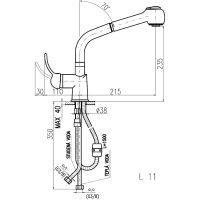 Смеситель для кухни Rav Slezak Labe Хром арт-L011.5 — фото 3, Смесители для кухни