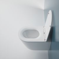 Унитаз Esbano Clavel-53T подвесной с сиденьем Микролифт арт-ESUPCLAV53TW — фото 6, Подвесные унитазы