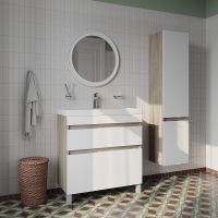 Тумба с раковиной Iddis Zodiac 80 Белая матовая Дерево арт-ZOD8ABFi95K — фото 7, Тумбы с раковиной