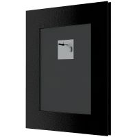 Зеркало Evoform Definite 49х39 в багетной раме - Махагон с орнаментом 50 мм арт-BY 3639 — фото 4, Зеркала в ванную комнату