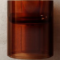 Раковина Abber Kristall 42 Коричневая арт-AT2704Opal — фото 5, Раковины подвесные