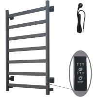 Электрический полотенцесушитель Тругор Пэк сп 20 кв 80х50 Графит арт-ПЭКсп20кв/8050графитВГП — фото 1, Электрические полотенцесушители