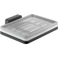 Мыльница Schein Klimt Черная матовая арт-9221MB — фото 1, Мыльницы