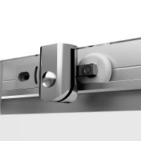 Душевой уголок AM.PM Sunny 80х80 профиль Хром матовый стекло прозрачное арт-W87G-403-8080-MT — фото 6, Квадратные душевые уголки