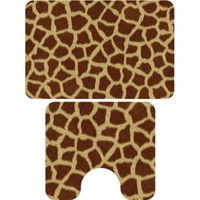 Комплект ковриков Veragio Carpet 68x45 с рисунком Giraffa арт-VR.CPT-7200.08 — фото 1, Коврики для ванной комнаты