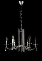 Люстра Crystal Lux Aurelio SP6 Gold Chrome Transparent Хром Золото Прозрачная арт-AURELIO SP6 GOLD+CHROME/TRANSPARENT — фото 3, Люстры