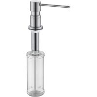 Дозатор для моющего средства Paulmark Kraft Никель арт-D003-NI — фото 1, Дозаторы для кухонных моек