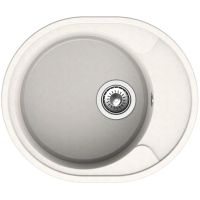 Товар: Кухонная мойка Reflection Allonge 57 Белая арт-RF0658WH - фото 1 Кухонная мойка Reflection Allonge 57 Белая арт-RF0658WH — фото 1, Кухонные мойки