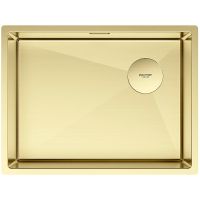 Кухонная мойка Paulmark Next-Skew 58 Uni Светлое золото арт-PM885844-LG — фото 1, Кухонные мойки