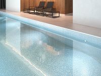 Стеклянная мозаика Vidrepur Glitter Blue №7800 на сетке 25x25 см арт-С0006241 — фото 3, Мозаика