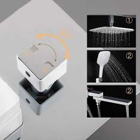 Душевая система Gappo Futura Белый Хром арт-G7117-8 — фото 5, Встраиваемые душевые комплекты