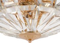 Потолочный светильник Maytoni Neoclassic Facet Прозрачный Золото арт-MOD094CL-06G — фото 2, Накладные светильники