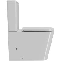 Товар: Унитаз компакт Point Ника с бачком и сиденьем Микролифт арт-PN42081 - фото 2 Унитаз компакт Point Ника с бачком и сиденьем Микролифт арт-PN42081 — фото 2, Напольные унитазы