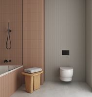 Керамическая плитка DNA Tiles Match Curved Ash Matt настенная 6,25х25 см арт-73552 — фото 2, Керамическая плитка