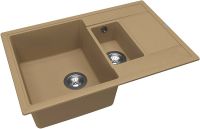 Товар: Кухонная мойка Florentina Липси-780К Капучино арт-20.250.D0780.306 - фото 2 Кухонная мойка Florentina Липси-780К Капучино арт-20.250.D0780.306 — фото 2, Кухонные мойки