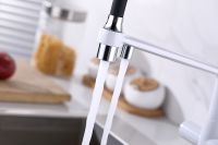 Смеситель для кухни Gappo Белый Черный арт-G4398-9 — фото 9, Смесители для кухни